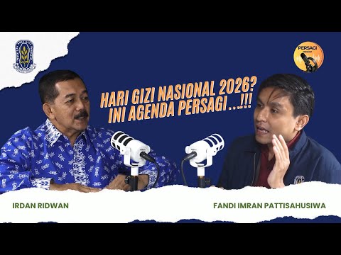 Hari Gizi Nasional 2026?? Ini Agenda PERSAGI Provinsi Kalimantan Tengah!!! | PERSAGI Provinsi Kalimantan Tengah PODCAST Eps. 16